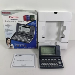 Franklin DMQ-2110 Collins Britannica Encyclopedia Dictionary Thesaurus Solver - Picture 1 of 19