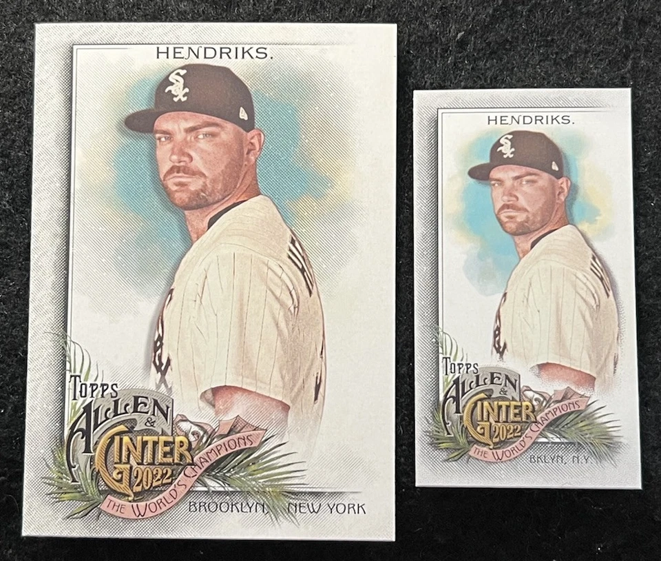2022 Allen and Ginter - SP Mini -  #336 - Liam Hendriks - White Sox + SP Base - Image 1 of 2