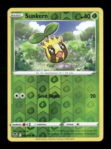 Sunkern Reverse Holo Common SWSH12: Silver Tempest 005/195 LP Pokemon LP - Imagen 1 de 2