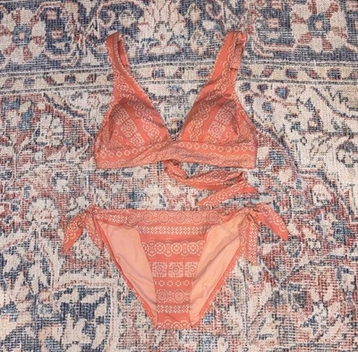 Robin Piccone Isla Bikini Set In Terracotta SZ M NWOT - Image 1 of 4