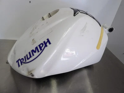 Tanque de gasolina 11 Triumph Street Triple 675 T2400688 - daños a la izquierda, interior limpio Foto 1 de 4
