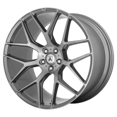 Juego de 4 ruedas cepilladas de titanio Dynasty 20x9 Asanti Black ABL-27 5x120 (35 mm) Foto 1 de 4