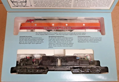 Proto 2000 8048 SP Southern Pacific E8/9 6054 Daylight Scheme MIB HO - Image 1 of 4