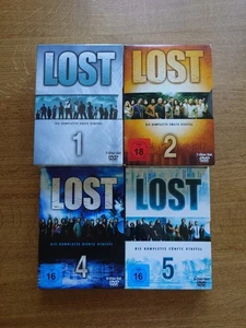 DVD Lost Staffeln 1,2,4,5, Set 1 in Folie, Rest Gebraucht - Bild 1 von 4