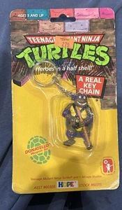 Vintage Teenage Mutant Ninja Turtles TMNT Schlüsselanhänger NEU versiegelt Donatello Hope - Bild 1 von 2