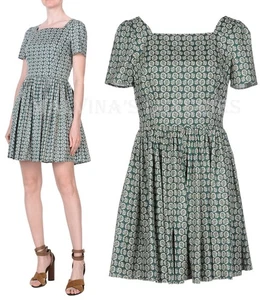 Dolce & Gabbana Kleid Marienkäfer Print ausgestellter Rock Kurzarm $ 2.200 IT 46 US 10 - Bild 1 von 5