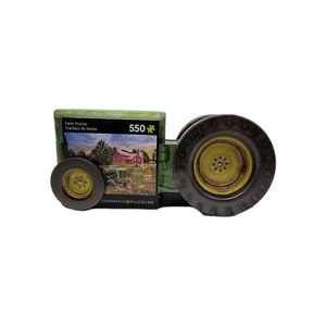 Eurographics Farm Tractor Collectible Tin Puzzle 550 Piece Poster Included New - Picture 1 of 7
