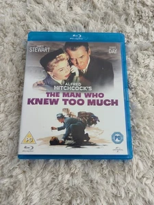 THE MAN WHO KNEW TOO MUCH BLU RAY ALFRED HITCHCOCK JAMES STEWART DORIS DAY - Picture 1 of 3