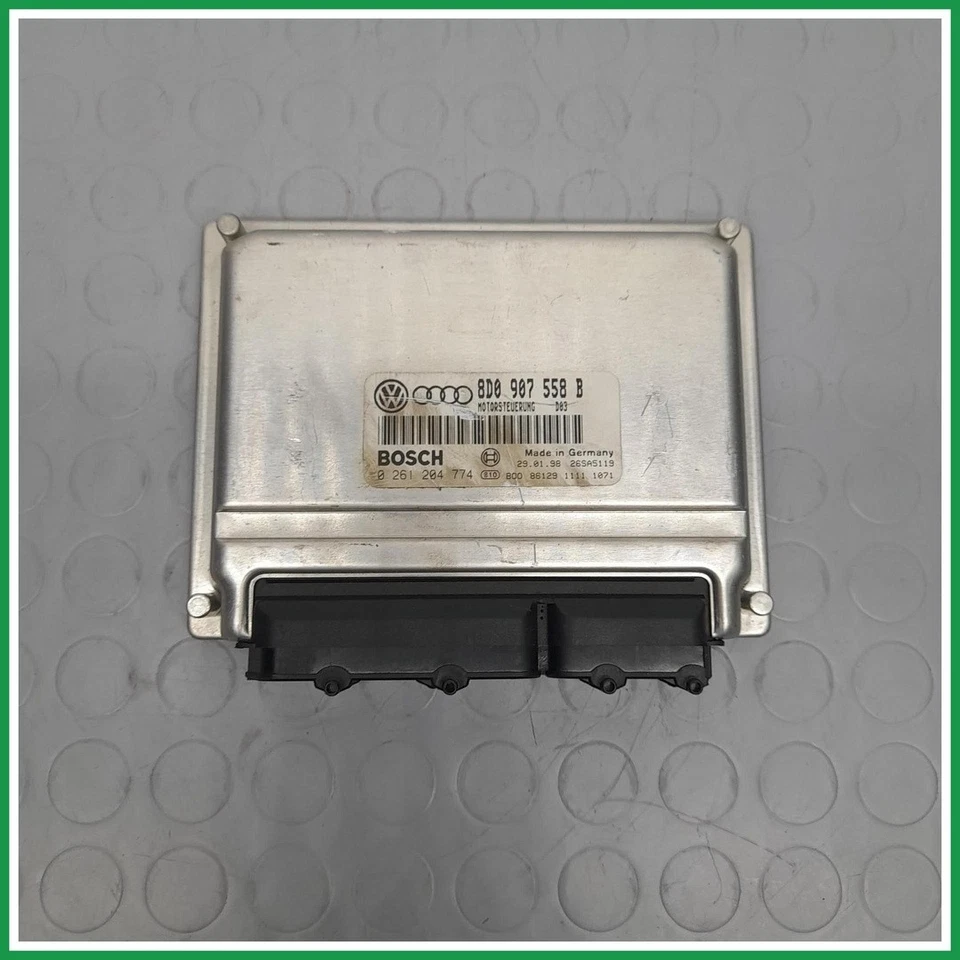 Centralina Motore Iniezione Bosch 0261204774 Audi A4 8D2 8D0907558B 1999 2000   - Immagine 1 di 4