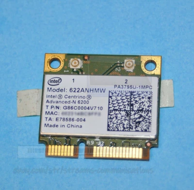 Tarjeta Wi-Fi para computadora portátil TOSHIBA Satellite A665 A665D Intel Centrino K000102940 Foto 1 de 3
