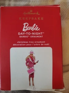 New Hallmark Ornament Barbie "Day-To-Night" 2020 Limited Edition Rare QXE 3254 - Picture 1 of 2