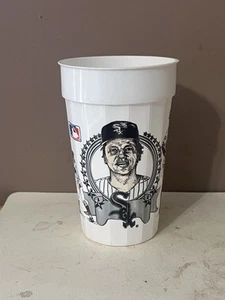 Carlton Fisk/Chicago White Sox Kunststoff Souvenir Konzession Ständer Trinkbecher - Bild 1 von 6