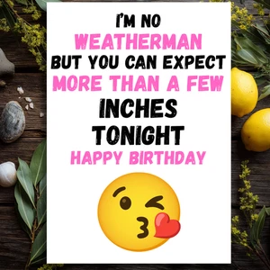 Tarjeta de cumpleaños para novia esposa amiga tarjeta de novedad divertida grosera para su pareja - Imagen 1 de 5