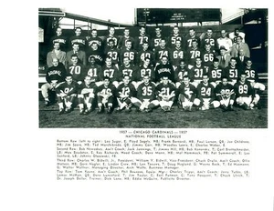 1957 CHICAGO CARDINALS 8X10 TEAM PHOTO FOOTBALL NFL ILLINOIS USA - Picture 1 of 1