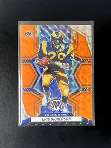 2022 Panini Mosaic #114 Eric Dickerson Mosaic Reactive Orange - Bild 1 von 2
