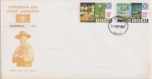 Cover Bahamas, 1977. Nassau. 6th Caribbean Boy Scout Jamboree Kingston Jamaica F - Picture 1 of 3