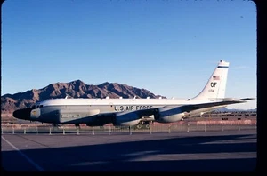 233A15 ORIGINAL K64 AIRCRAFT SLIDE: USAF Boeing RC-135V River Joint 62-4134/OF - Bild 1 von 1