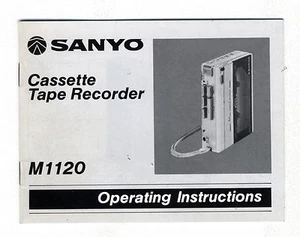 SANYO - M1120  -  OPERATING INSTRUCTIONS   ( ORIGINAL BOOK ) - Foto 1 di 1