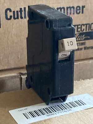 CH110 CUTLER HAMMER Single Pole 10 Amp 120 V NEW!!! - Image 1 of 4