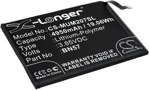 Batterie pour smartphone, téléphone portable Xiaomi Poco X3 NFC - Afbeelding 1 van 3