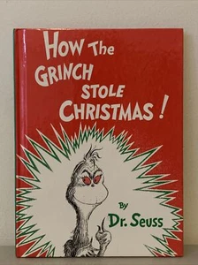 How The Grinch Stole Christmas Dr. Seuss Hardcover 1991 Vintage HC - Picture 1 of 3