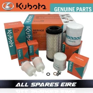 KUBOTA GENUINE GR1600 & GR1600-2 1000HR SERVICE KIT INC HYDRAULIC FILTER - Picture 1 of 9