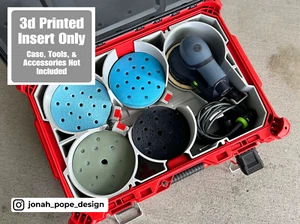 Milwaukee Packout Insert for Festool ETS EC150 & 6" Sander Discs (Insert Only) - Picture 1 of 7