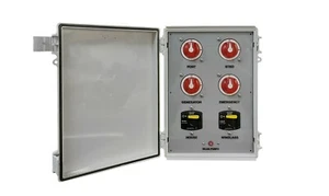 BLUE SEA Battery Switch / Circuit Breaker NEMA Distribution Box - Picture 1 of 5