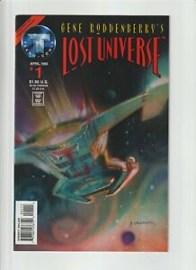 GENE RODDENBERRY'S LOST UNIVERSE #1 TEKNO COMIX 1995 VF COMBINE SHIP