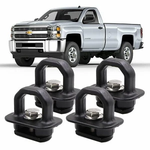 4X accesorios para automóvil con anclaje para camión cama ancla ancla de pared lateral camioneta GMC Chevy - Imagen 1 de 10