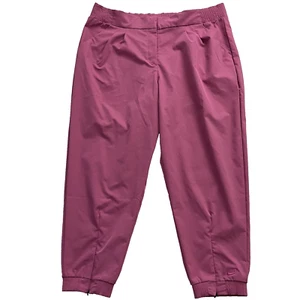 Nike Sportswear Women Dri-fit Tech Pack High Waist Jogger Pink XXL - Picture 1 of 10
