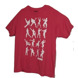 Camiseta Fortnite, Imágenes Gráficas de Baile, Unisex, Roja/Blanca, Talla: XL, RN:0101531 - Imagen 1 de 8
