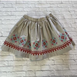 Disney Frozen Anna Skirt Embroidery Lined Blue Red Pink Girls Size 5/6 - Picture 1 of 6