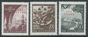 1952 TRIESTE B GIORNATA DELLA MARINA MNH ** - G168 - Picture 1 of 1