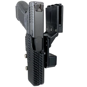 Black Scorpion Gear Pro Competition Holster | 3Gun, IPSC, USPSA - Carbon Fiber - Picture 1 of 23
