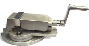 3-Inch (75 mm) Cast Iron Swivel Milling Vise with Precision Hardened Alloy Steel - Picture 1 of 3