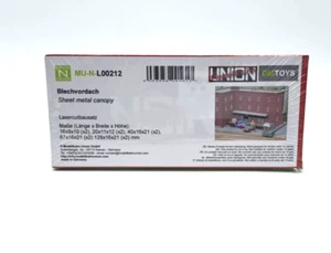 Union Spur N 1:160 L00212 Blechvordach Lasercut - Bausatz Neu in OVP - Bild 1 von 2