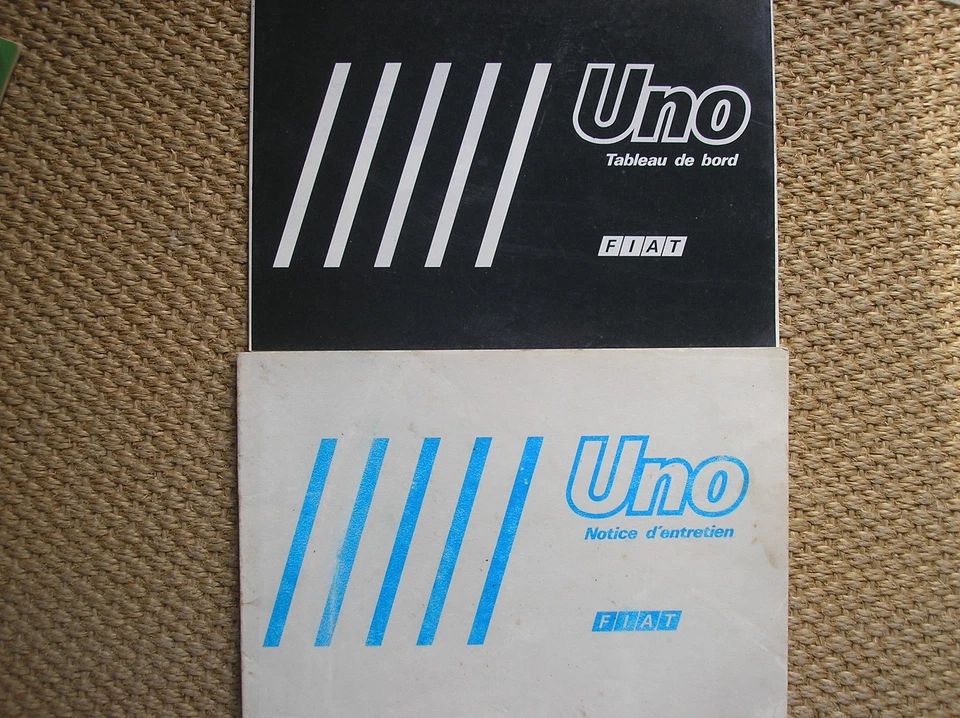 Folleto Manual Uso Mantenimiento Fiat Uno Notice Entretien 1984 Tableau De Bord - Imagen 1 de 1