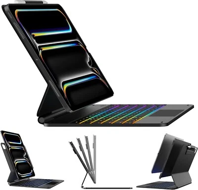 typecase Edge Keyboard Case for 2024 iPad Pro 13-inch (M4) Black - Image 1 of 4