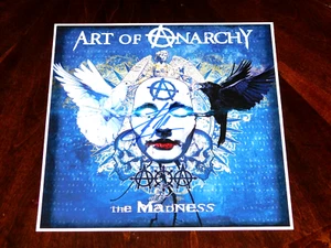 ¡¡FOTO ÁLBUM 12X12 FIRMADA POR SCOTT STAPP OF CREED ARTE DE LA ANARQUÍA LA LOCURA!!! - Imagen 1 de 1