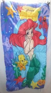 Vinta Disney Princess Little Mermaid Ariel,Sebastian,and Flounder blanket 30x57 - Picture 1 of 12
