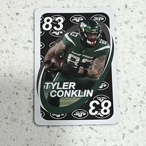 2024 Uno Fandom NFL New York Jets Black #83 Tyler Conklin - Picture 1 of 2