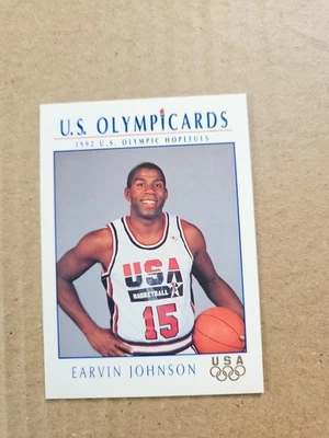 1992 Impel U.S. Olympicards - Magic Johnson #11 - Image 1 of 2