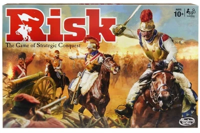 Risk The Game of Strategic Conquest Board Game Hasbro. New-Factory Sealed - Image 1 of 4