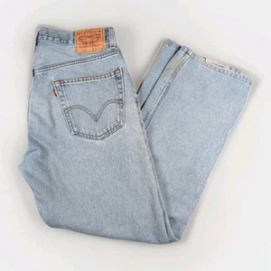 Vintage Levis 505 Size 34x32 Straight Leg Relaxed Fit Jeans Mens - Picture 1 of 20