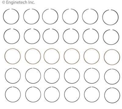 Juego de anillos de pistón para Toyota Celica Cressida Supra C83016-STD 82-92 Foto 1 de 4