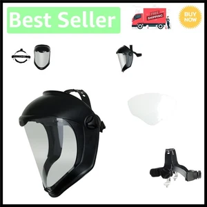 Lightweight Uvex Bionic Face Shield with Ergonomic Design and Anti-Fog Coating - Picture 1 of 10