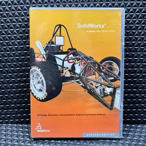 Solidworks 2010-2011 Student Edition 2-Disc Used Key Included Good Condition - Picture 1 of 9