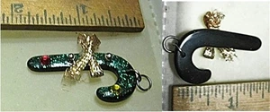 PENDANT # 806 Candy Cane - Picture 1 of 1