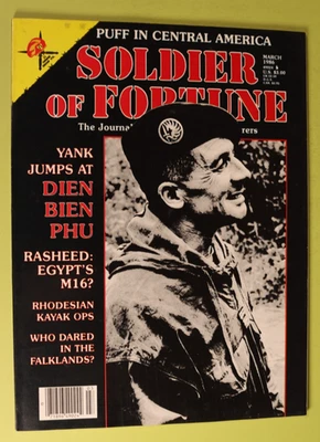 Soldier of Fortune Magazine March 1986 Central America Rhodesia VF+ - Image 1 of 4
